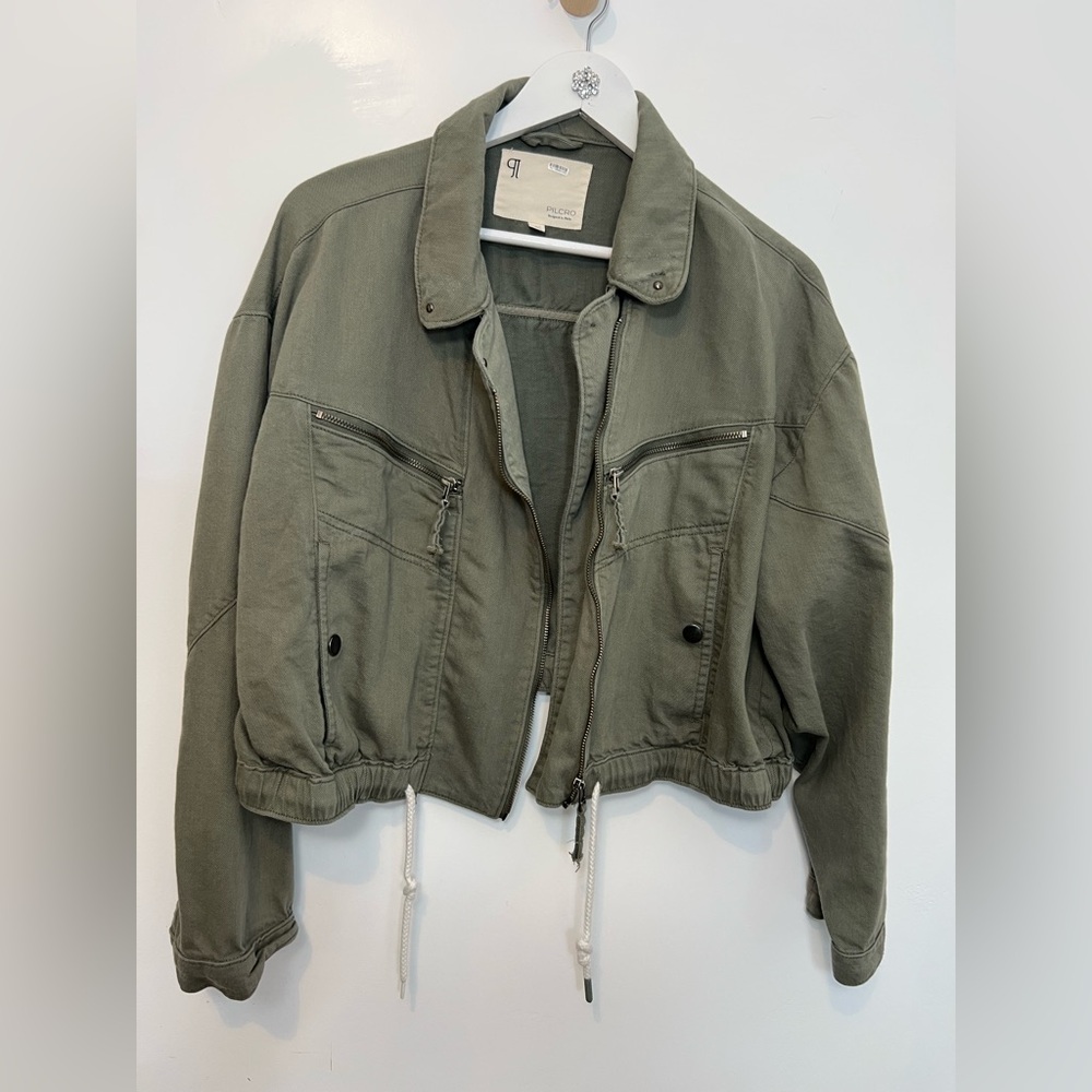 Pilcro Khaki Utility Jacket - Picture 4 of 11